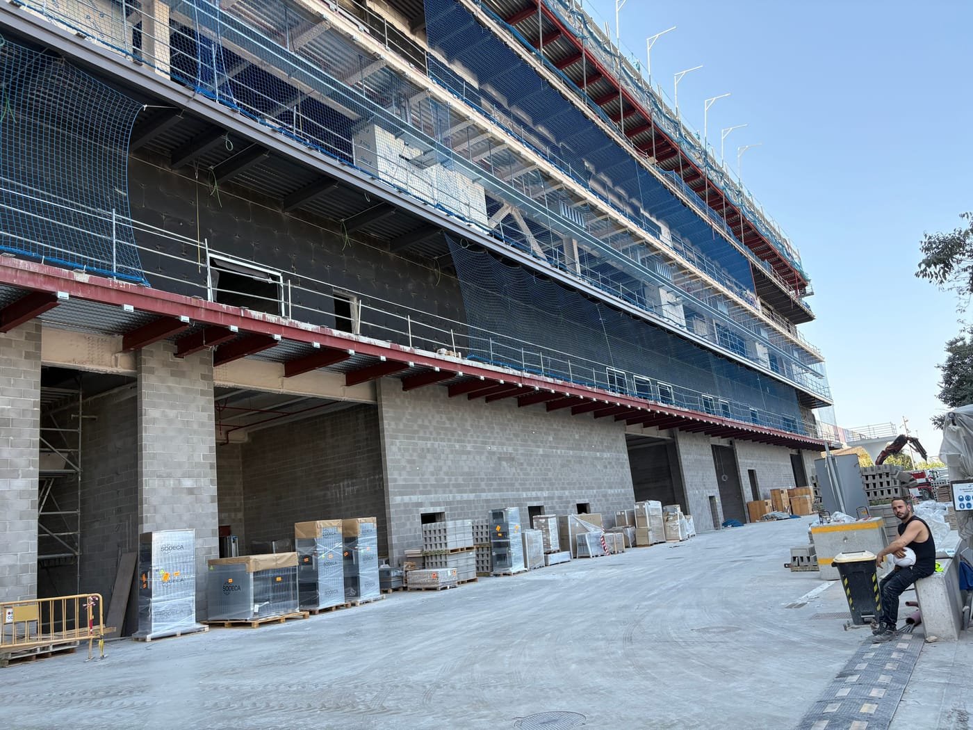 Planta baja y muelles de carga — Hall Zero — Fira Barcelona Gran Via