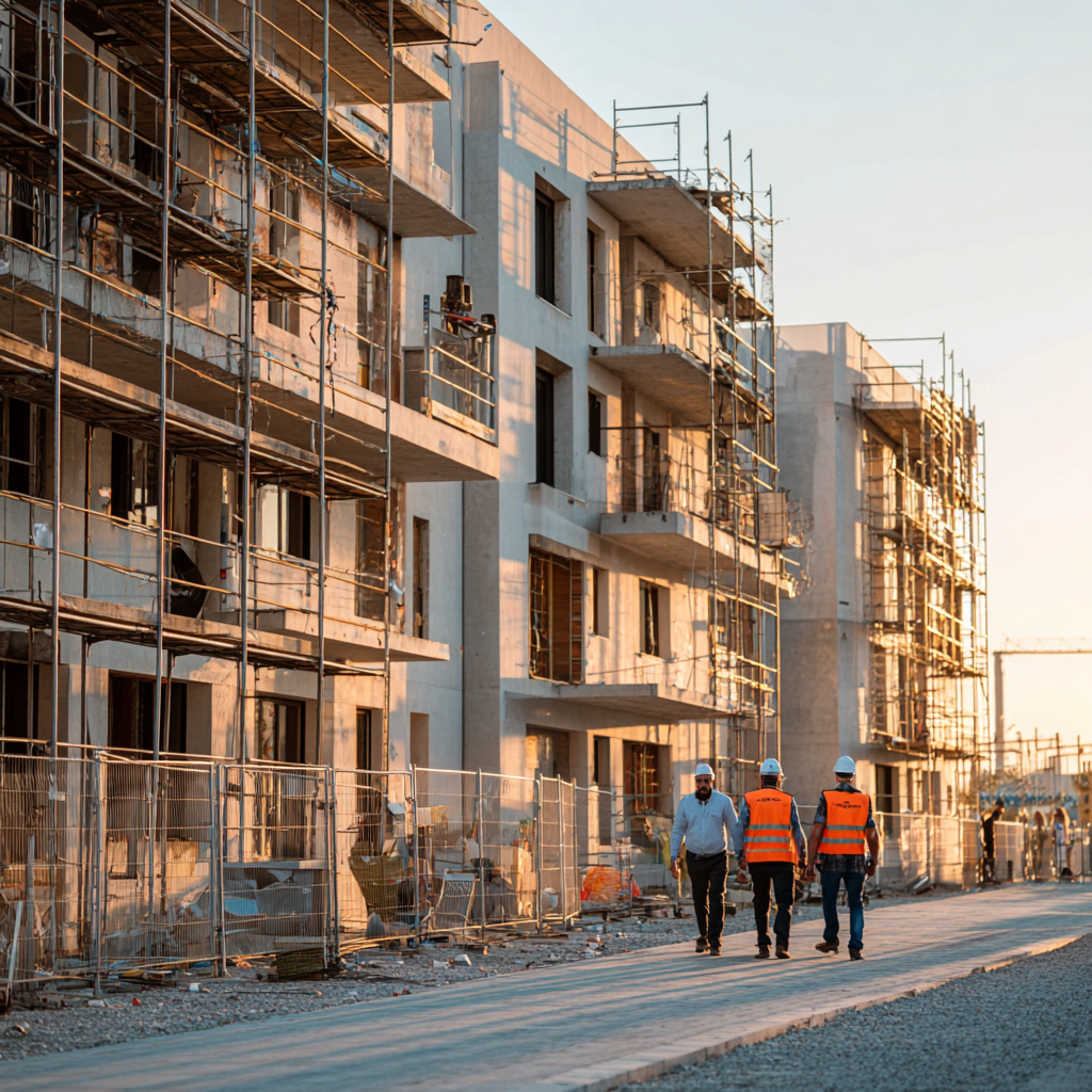 Capacidad productiva en obra: dimensionar equipos de 50–100 operarios sin perder calidad ni plazos
